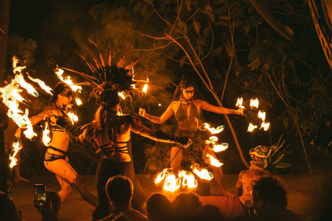 
The fire tribe speaks. fire workers entertainment pdc with earthing clubhouse.