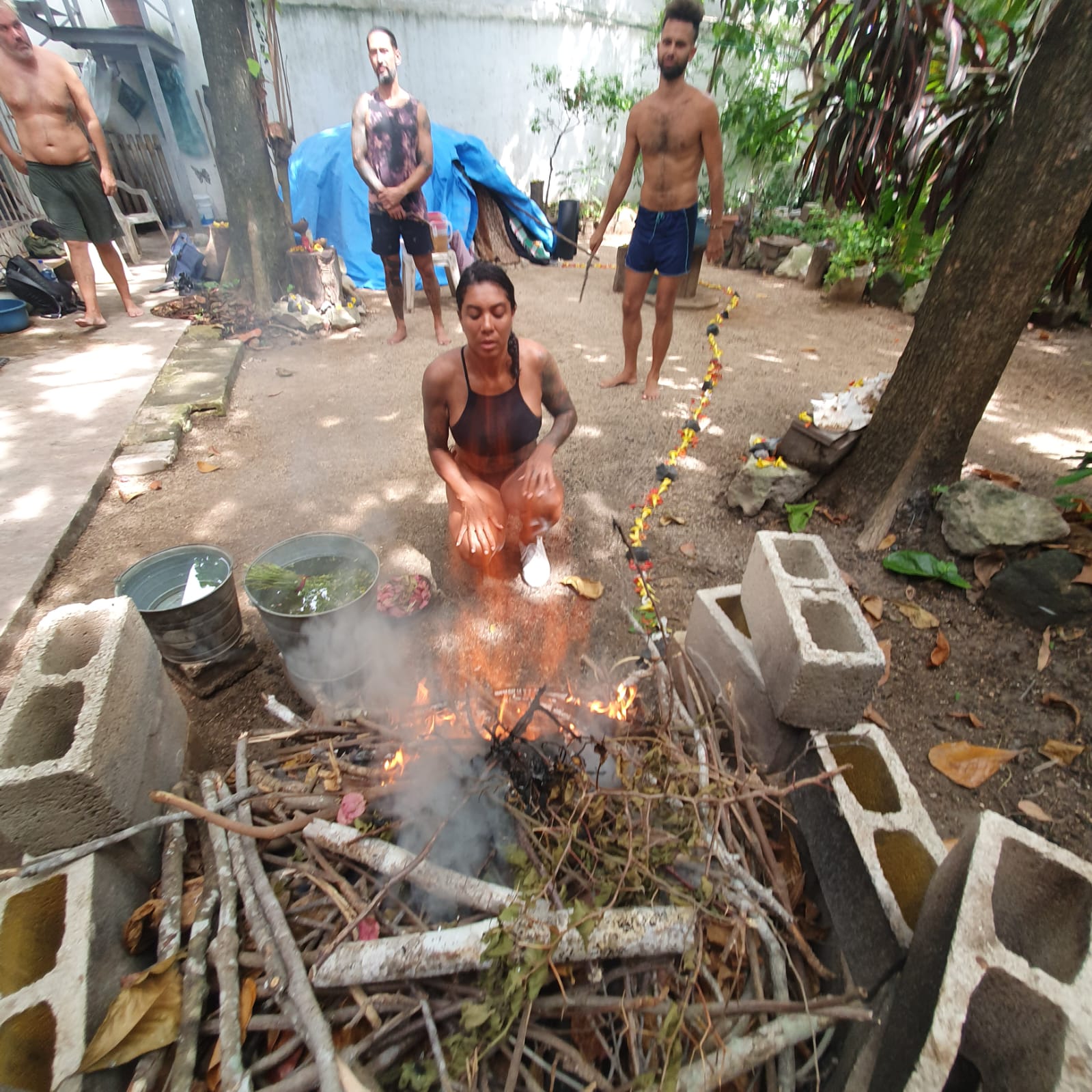 Temazcal ceremonies are the best form of earthing with earthing clubhouse.
