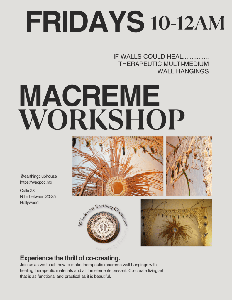 Macreme workshop playa del carmen.